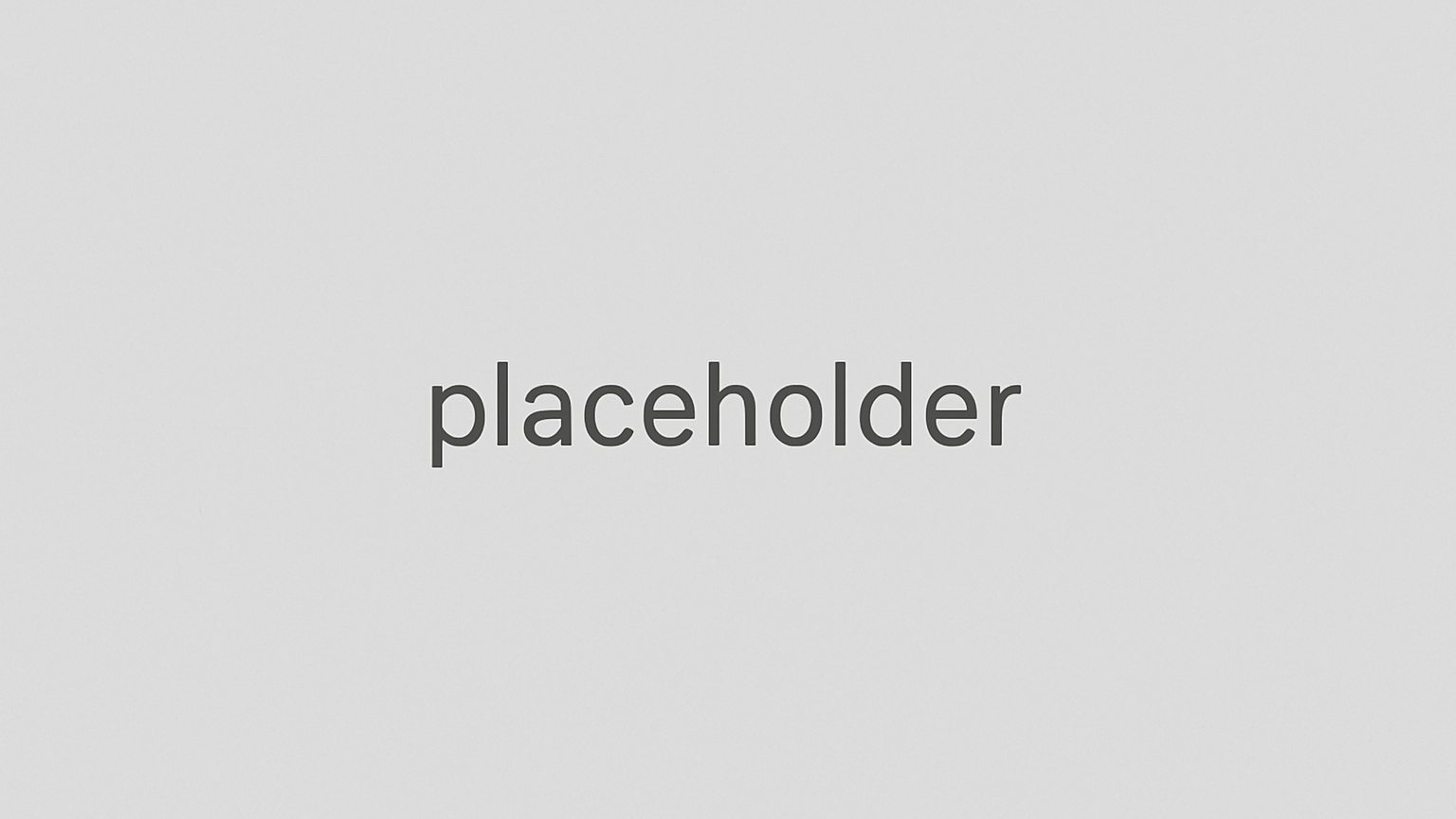 placeholder